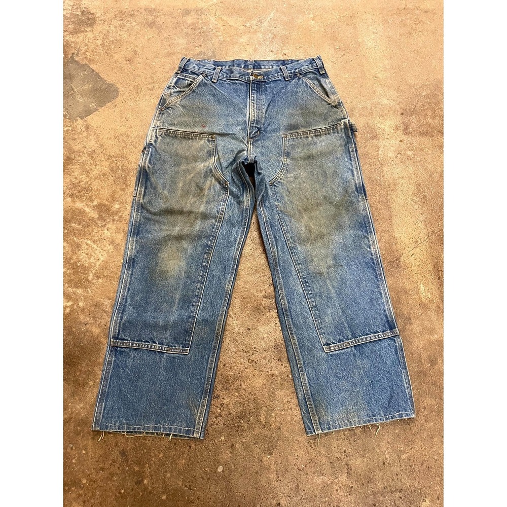 Men's Blue Denim Workwear Jeans